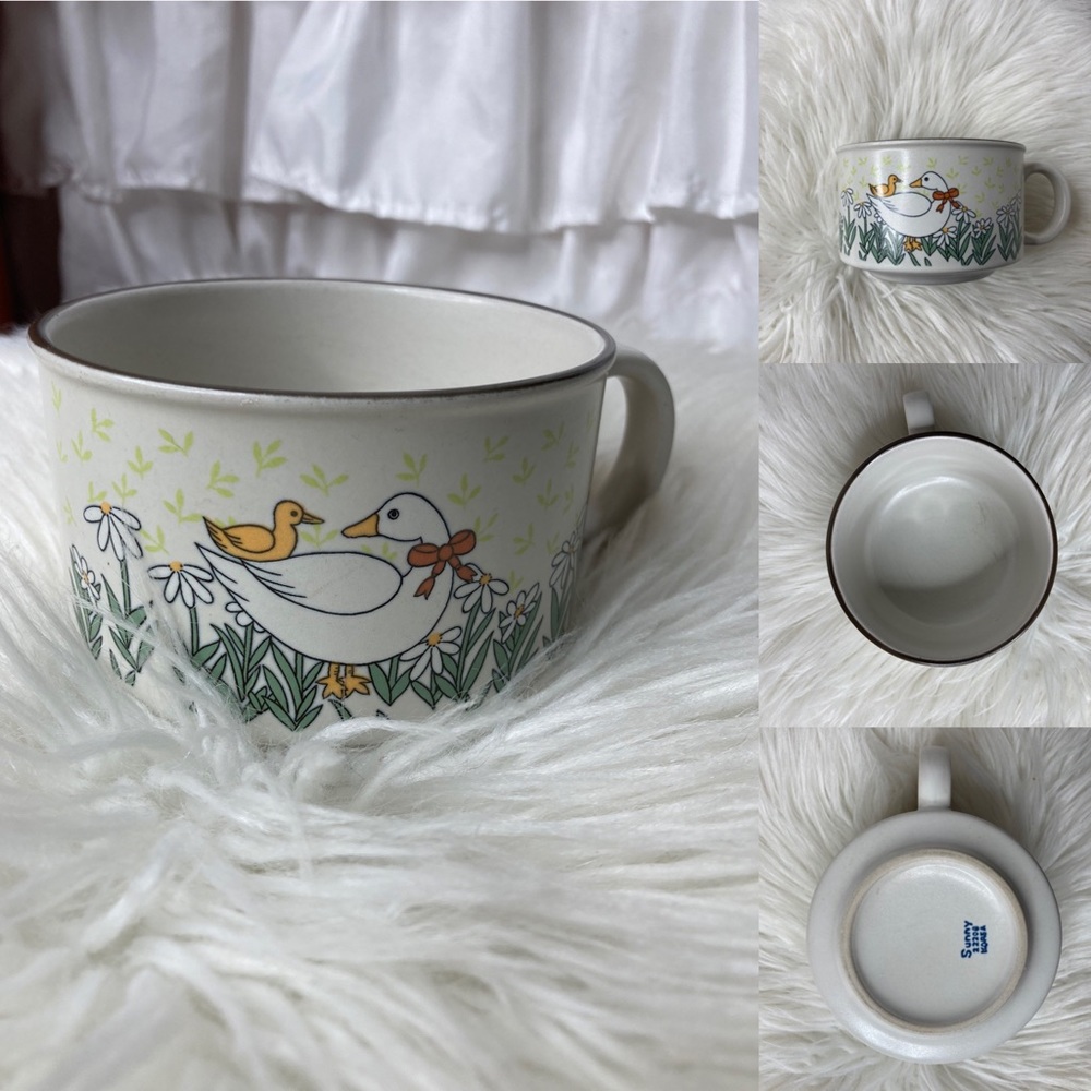 Vintage Wide-rim ceramic mug new!!!